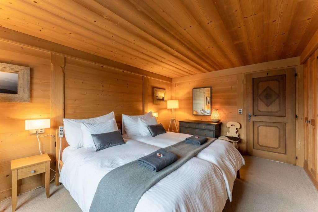 Charming Alpine Apartment Gstaad Luaran gambar
